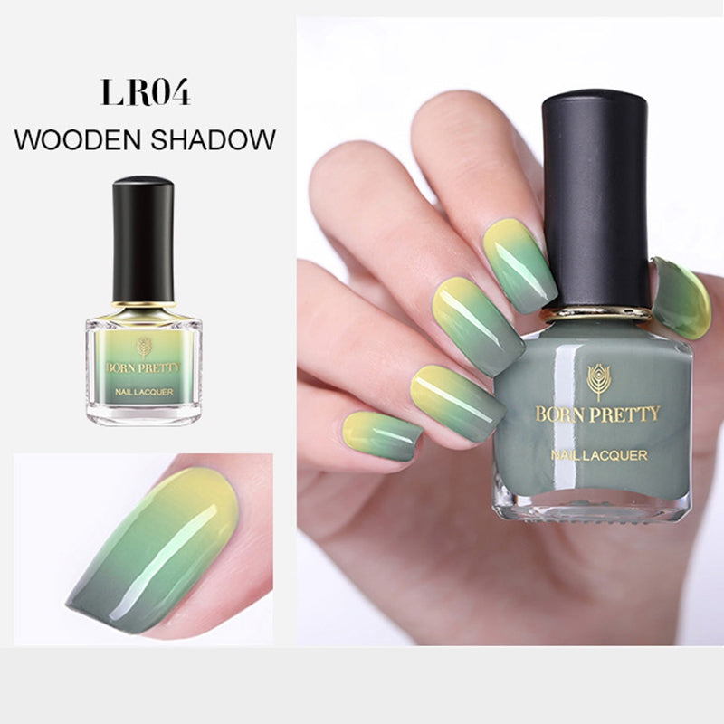 Born Pretty Thermal Color Changing Nail Polish Nail Art Varnish Manicure Fo T4L2