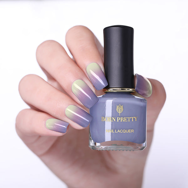Born Pretty Thermal Color Changing Nail Polish Nail Art Varnish Manicure Fo T4L2