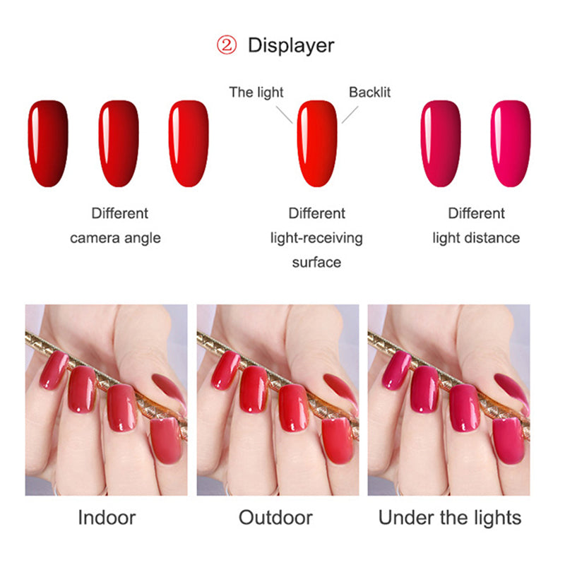 Born Pretty Thermal Color Changing Nail Polish Nail Art Varnish Manicure Fo T4L2