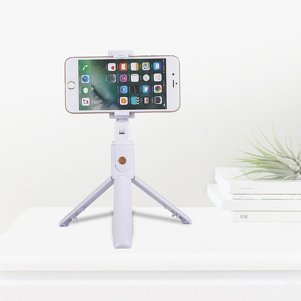 K07 Mobile Phone Bluetooth Selfie Stick With Tripod Integrated Multi-Functi V3E1