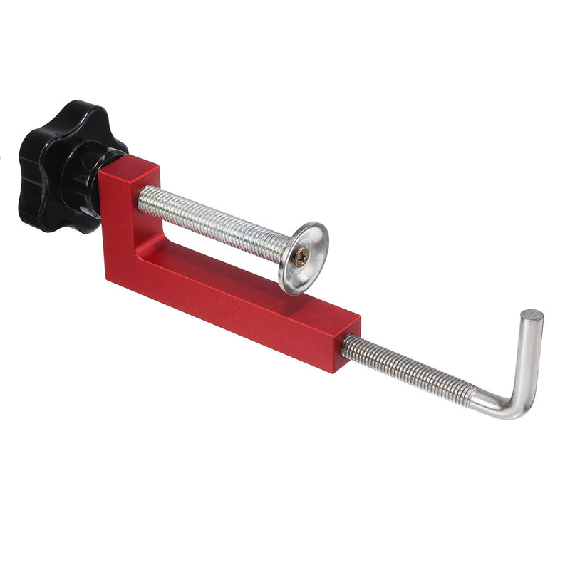 Aluminum Alloy 360 Ratary Fence Clamp Woodworking Clamp G Clip Dedicated Fixture Adjustable Frame Fast Fixed Clamp for Woodworking Benches