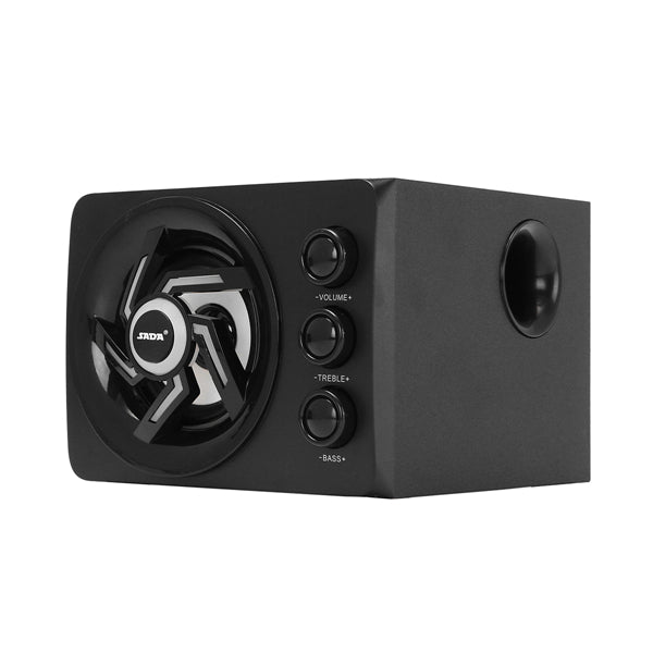 SADA USB Stereo Speaker Knob Control for Computer Laptop Tablet