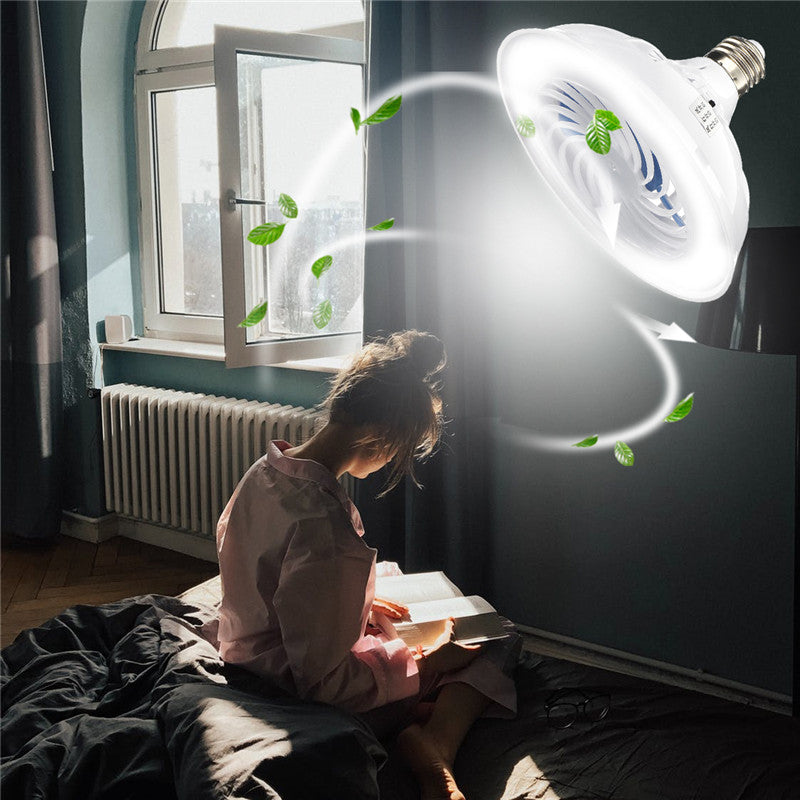 12W E27 LED Spot Night Light Downlight Fan Ring Lamp White 220V