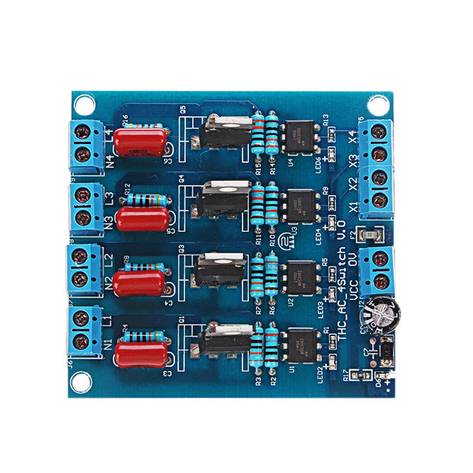 4CH Channel PLC DC Output Transistor Amplifier Isolation Plate Board
