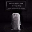Orico Waterproof 180X100Mm Mobile Phone Hdd Gray Bag Storage For Usb Charge
