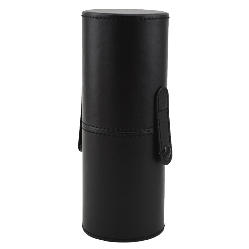 Makeup Brush Holder PU Leather Cosmetic Cup Case Pen Empty Storage Box Orga S5V9