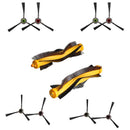 8 Pcs Side Brush +2 Pcs Main Brush For Ecovacs Deebot M81 DM81PRO M85 M88 O Z1K6