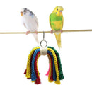 Bird Parrot Toys, 7 Packs Bird Swing Chewing Hanging Perches With Bells For