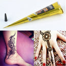 Black Natural Squishy  Herbal Henna Cone Temporary Tattoo Body Art Tattoos