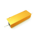 1X(High Power 20 Ohm 20R 100W Watt Aluminum Shell Case Wirewound Golden Res