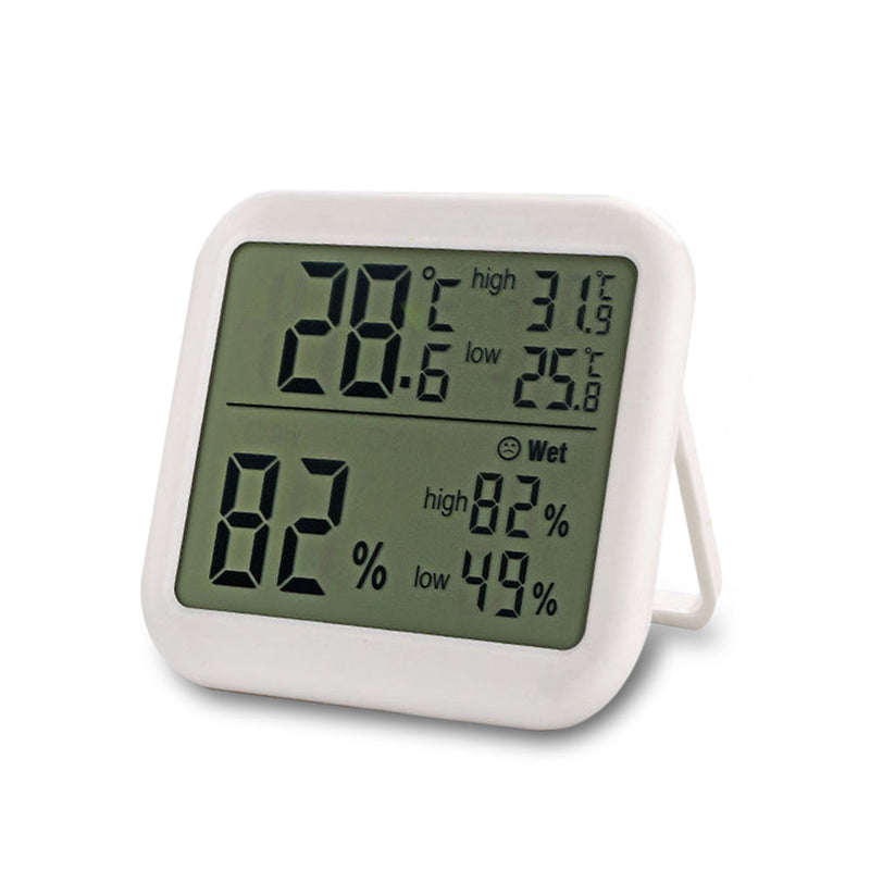 Loskii TH032 Electronic Digital LED C / F Temperature Hygrometer Baby Room Temperature Hygrometer Humidity Sensor