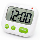 Vibration Alarm Clock Luminova Led Digital Timer Electronic Candy Watch Des E7Z2