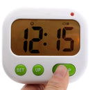 Vibration Alarm Clock Luminova Led Digital Timer Electronic Candy Watch Des E7Z2