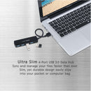 Acasis Hub Usb 4 Ports Usb External Splitter With Micro- Usb Port Charging  W7Y9
