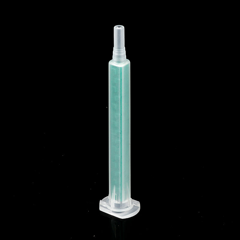5Pcs/set 50ml 2:1 AB Glue Tube Dual Glue Cartridge Two Component Dispenser Tube with Mixing Tube Mixing Syringe for Industrial Glue Applicator