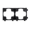 10pcs 2 Series 18650 Lithium Battery Support Combination Fixed Bracket With Bayonet