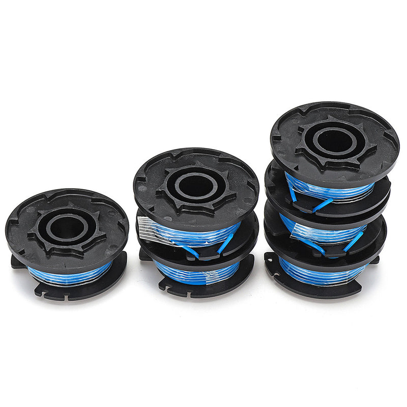 6pcs Replacement Spool String Line For Ryobi One And AC14RL3A Grass Trimmer Head Garden Tool