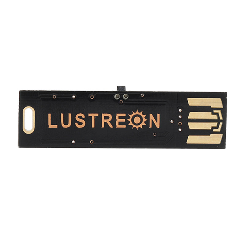 10PCS LUSTREON 1.5W SMD5050 Button Switch Colorful USB LED Rigid Strip Light for Power Bank DC5V