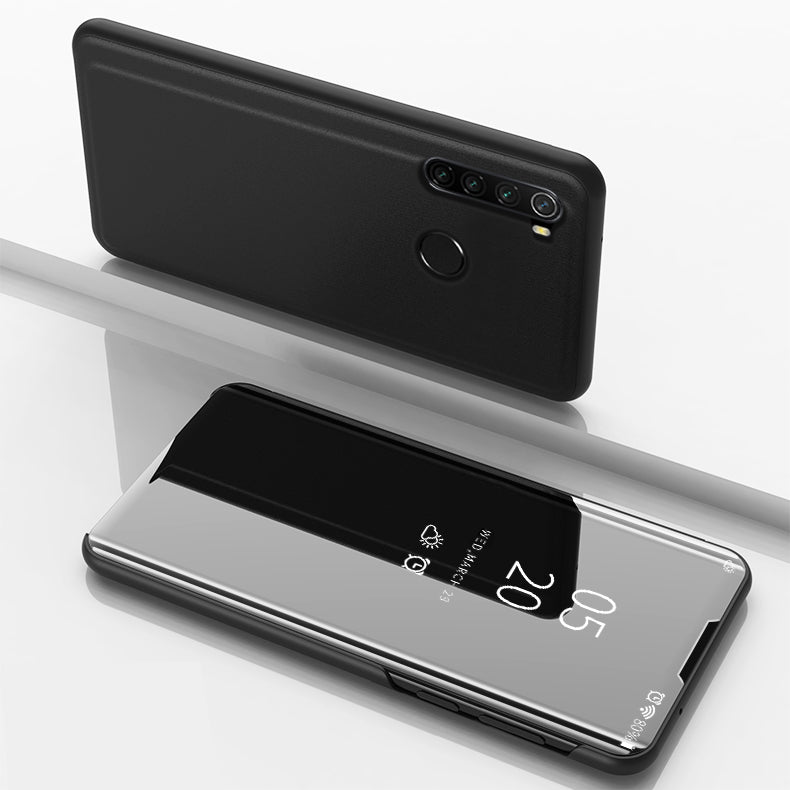 Bakeey Plating Mirror Window View Shockproof Flip Full Cover Protective Case for Xiaomi Redmi Note 8