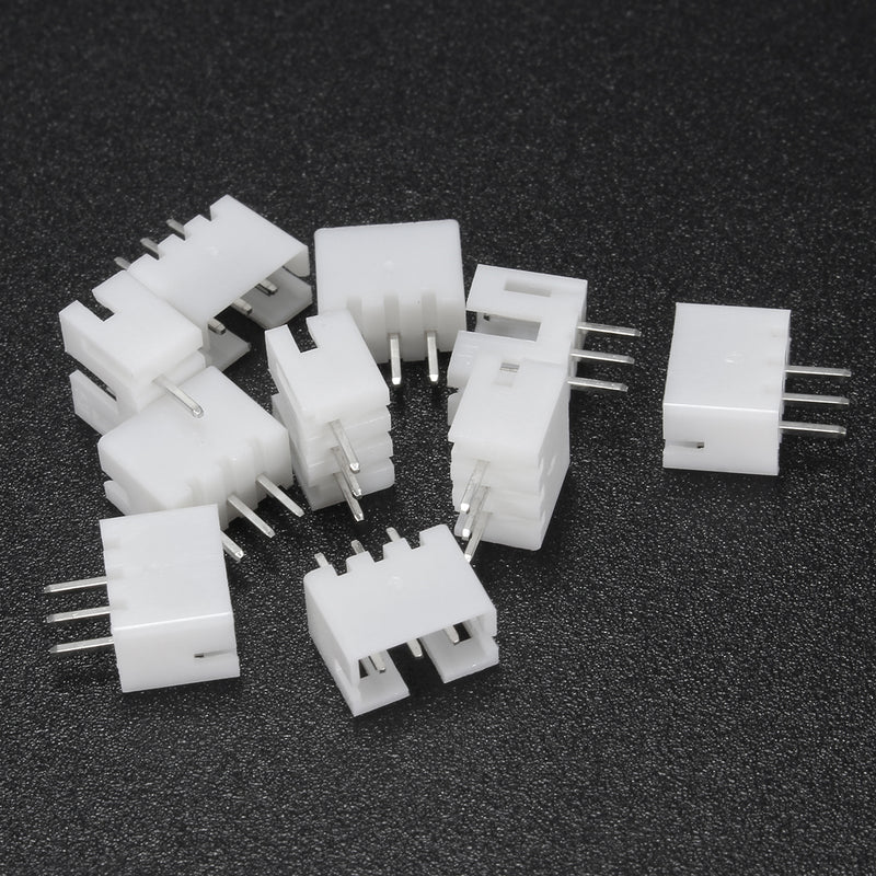 Excellway 20Pcs Mini Micro JST 2.0 PH 3 Pin Connector Plug With 30cm Wires Cables