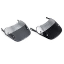 5-7 inch Headlight Universal Motorcycle Windshield Flexible Extension Spoiler Windscreen Sun Visor