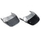 5-7 inch Headlight Universal Motorcycle Windshield Flexible Extension Spoiler Windscreen Sun Visor