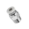 Creality 3D Silver 1/8 Teeth Thread Nozzle Quick Direct Pneumatic Connector For 3D Printer