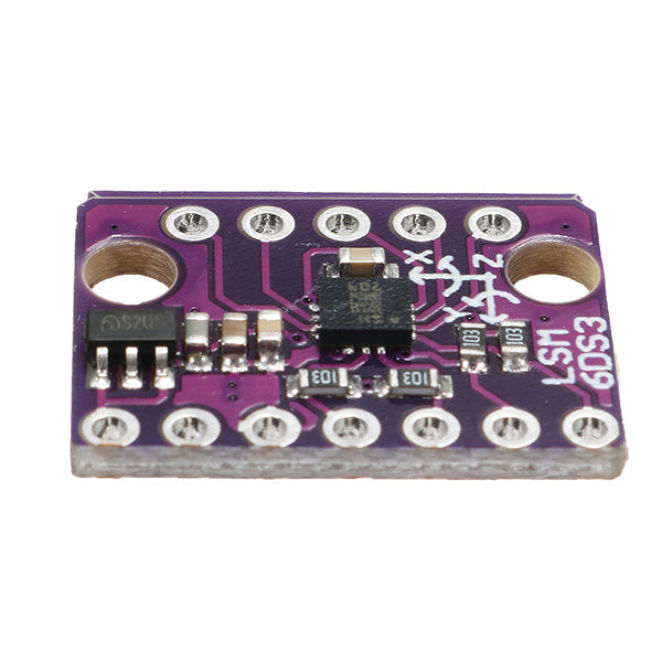 GY-LSM6DS3 1.71-5V 3 Axis Accelerometer Gyroscope Sensor Module Inertial Breakout Board SPI/I2C