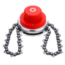 Trimmer Head Chain Brush Cutter with Bayonet Grass Trimmer Head for Lawnmower