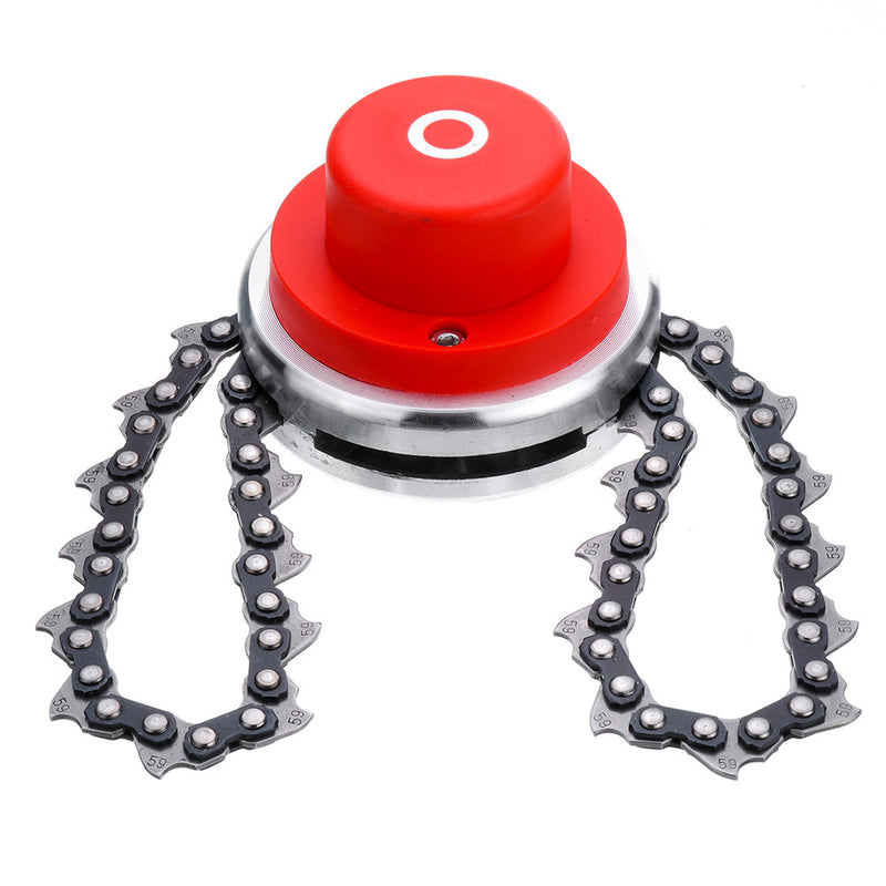 Trimmer Head Chain Brush Cutter with Bayonet Grass Trimmer Head for Lawnmower