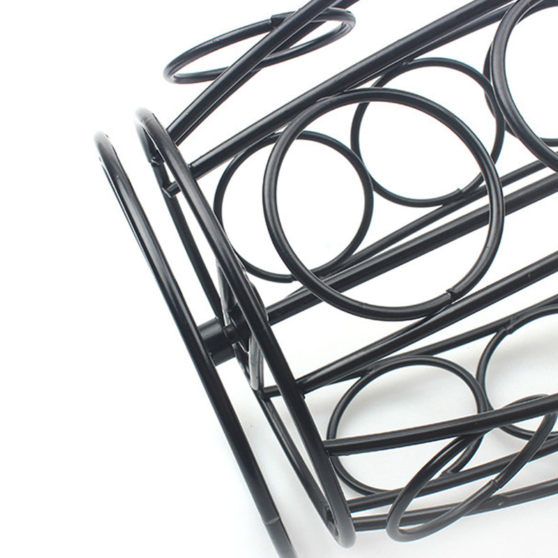 360 Rotary Coffee Jelly Storage Capsule Holder Stand Rack Dispenser Iron Coffee Capsule Cup Holder