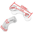 Motorcycle Mirror Riser Extension Bracket Adapter For Bmw R1200Gs Lc/Adv 13 W5S3