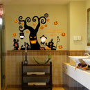 Miico SK9095 Creative Ghost Tree Branch Wall Sticker Halloween Sticker Room Decorations