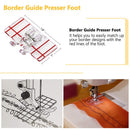 Presser Feet Set With Manual Sewing Machine Foot Include Adjustable Guide/1 U7I8