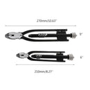 6 inch Wire Twisting Plier Lock Twist Twister With A Spring Return Heavy Du H1H7
