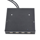 3.5 Inch Floppy Bay 4 Ports USB 2.0 Hub USB2.0 Front Panel Expansion Adapte I5B8