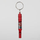 Outdoor Survival Emergency Alert Whistle Camping Hiking Aluminum Keychain Tools Cheerleading Whistle