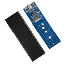 1X(Nvme Pcie USB3.1 Ssd/Hdd Enclosure M.2 To USB Type C 3.1 Hard Disk Drive