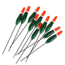 Leo 10Ps/Bag Fishing Floats Bobbers Paulownia Wood Float Wooden Set Buoy Bo