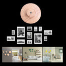 5Pcs/Set Solid Wooden Round Hook Wall Mounted Hanger Clothes Coat Hat Bag Rack