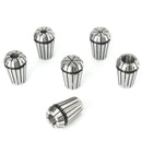 6pcs ER20 Chuck Collet 2mm to 12mm Spring Collet Set For CNC Milling Lathe Tool