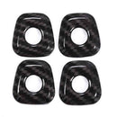 1X(Carbon Fiber Style For Bmw X1 F48 2016-2018 Abs Plastic Chrome Door Lock