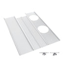 3pcs 180mm Adjustable Window Kit Plate Air Conditioner Wind Shield