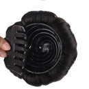 Hair Women Curly Chignon Hair Bun Donut Clip In Hairpiece Extensions Synthe