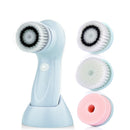 3Heads/Set Multifunctional Electric Face Cleanser Usb Rechargeable Facial W