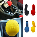 2Pcs Universal Manual Car Hand Brake Case Silicone Gear Head Shift Knob Cov N2T4