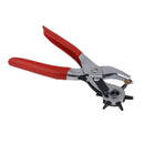 Honana WX-B2 Multi-function Portable Puncher Carbon Steel & PVC Red Belt Hole Puncher