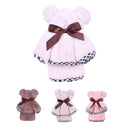 Lovely Bear Quick-Drying Towels Pineapple Shape Design Towels Ultra -Soft L P9W8