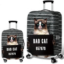 Honana 3D Spoof Cat Elastic Luggage Cover Trolley Case Cover Warm Travel Suitcase Protector
