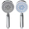 Universal 5 Mode Function Showerhead Chrome Anti-limescale Large Bath Handset Shower Head